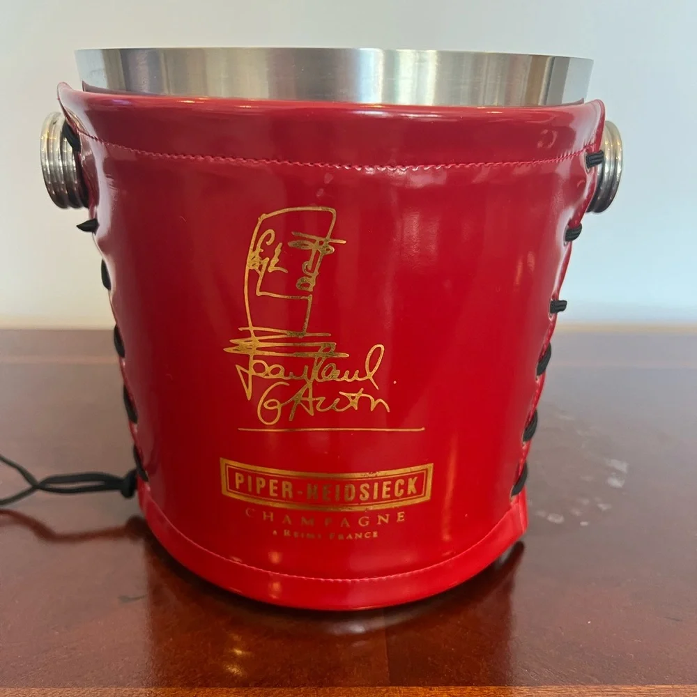 Jean Paul Gauthier / Piper-Heidsieck Red Champagne Bucket